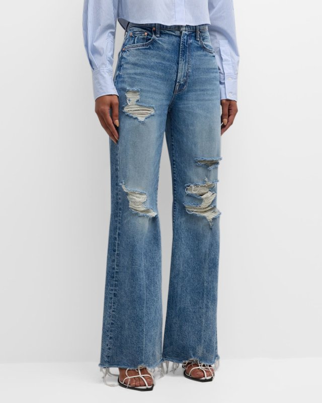 The Sidestepper Sneak Chew Jeans