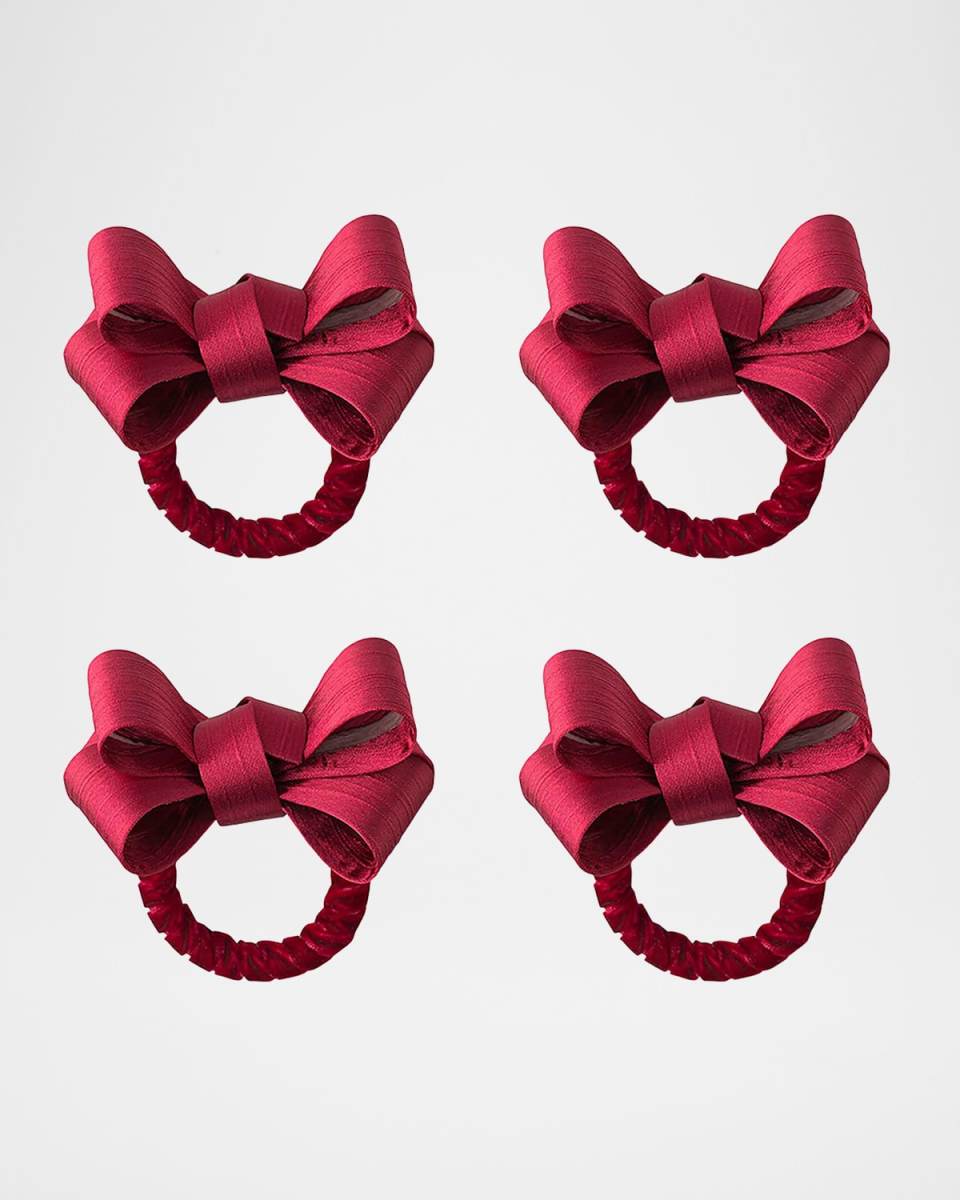 Tuxedo Stewart Tartan Napkin Rings, Set of 4