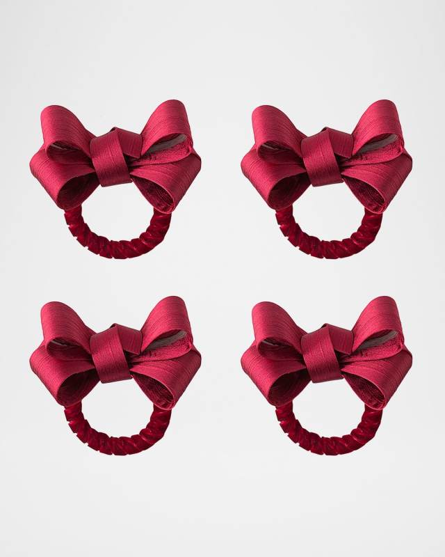 Tuxedo Stewart Tartan Napkin Rings, Set of 4
