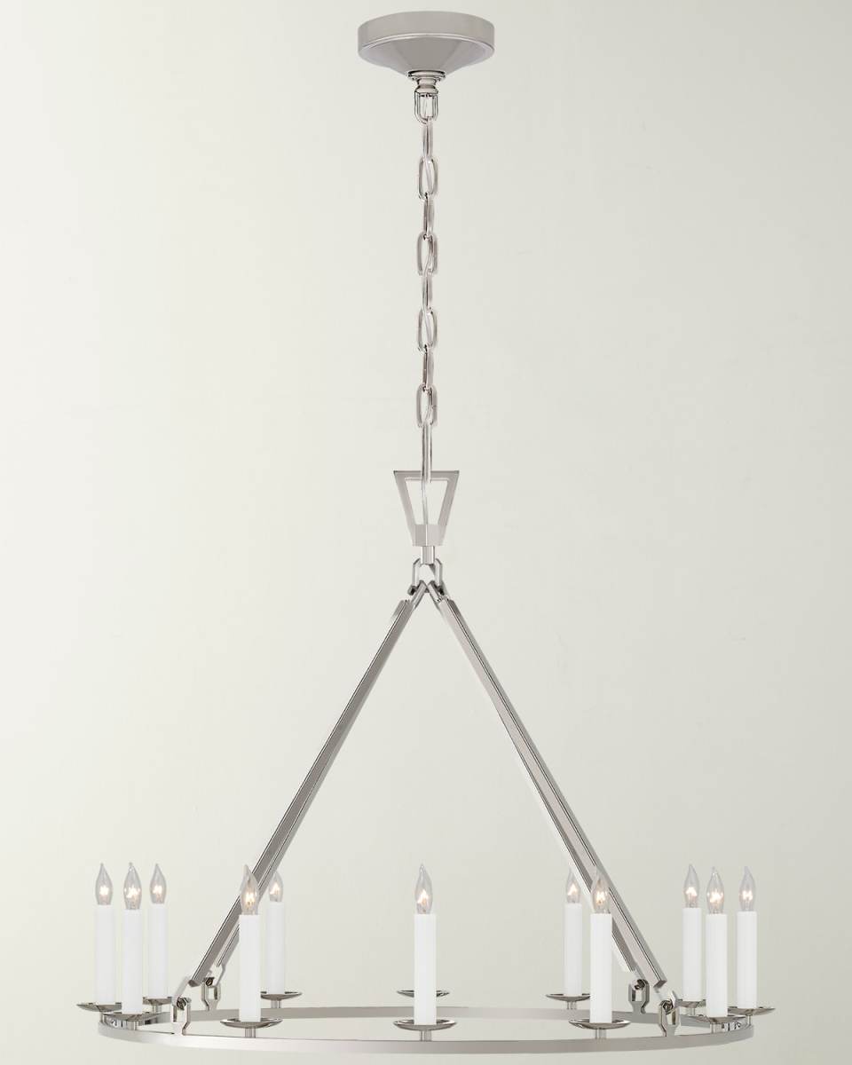 Darlana Medium Single Ring Chandelier By Chapman & Myers