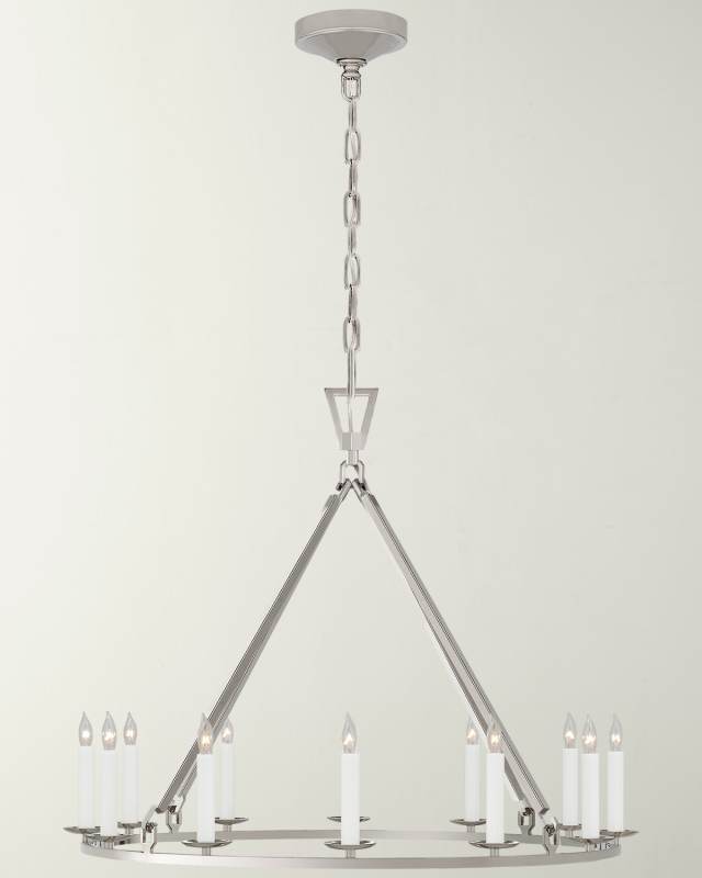 Darlana Medium Single Ring Chandelier By Chapman & Myers