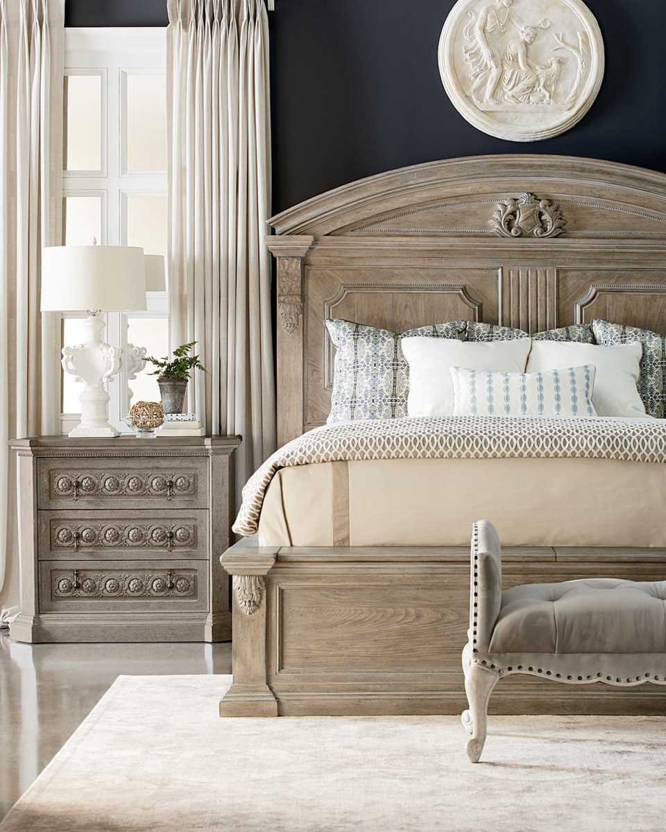 Chambers Queen Panel Bed with Cedar Storage