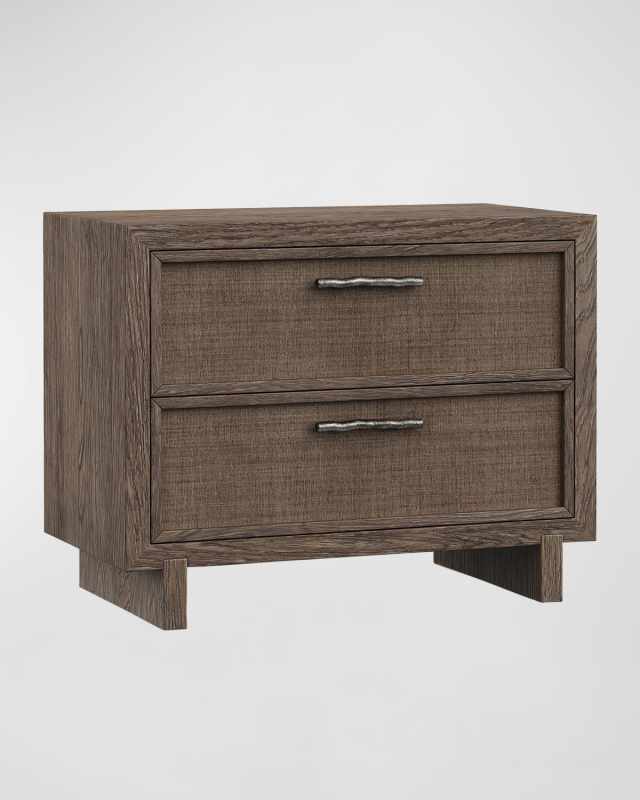 Casa Paros 2-Drawer Nightstand