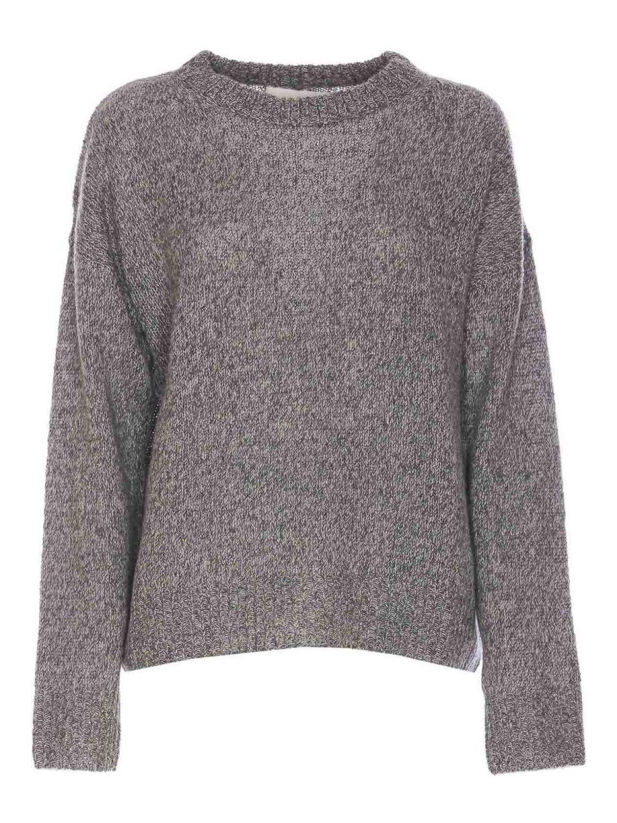 Lisa Yang Pull Col Rond - Gris