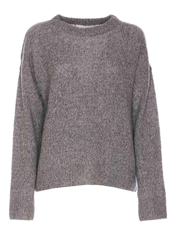 Lisa Yang Pull Col Rond - Gris