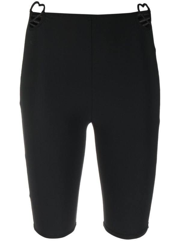 heart-detail cycling shorts