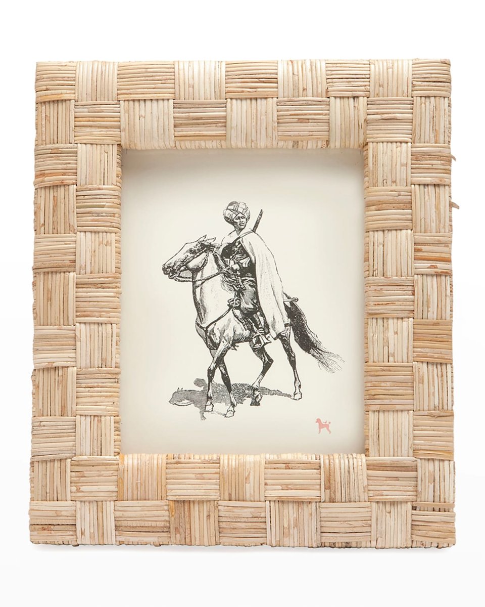 Grasse Natural Cane Frame, 8x