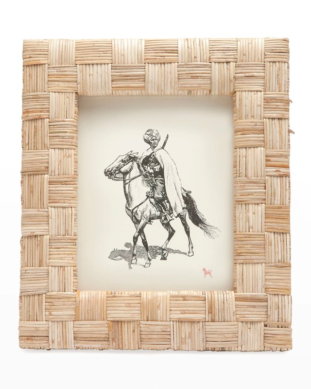 Grasse Natural Cane Frame, 8x