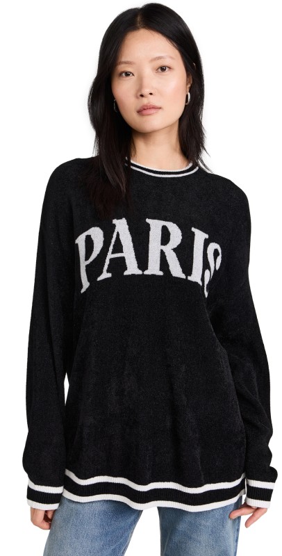 Show Me Your Mumu Adventure Sweater Paris Graphic
