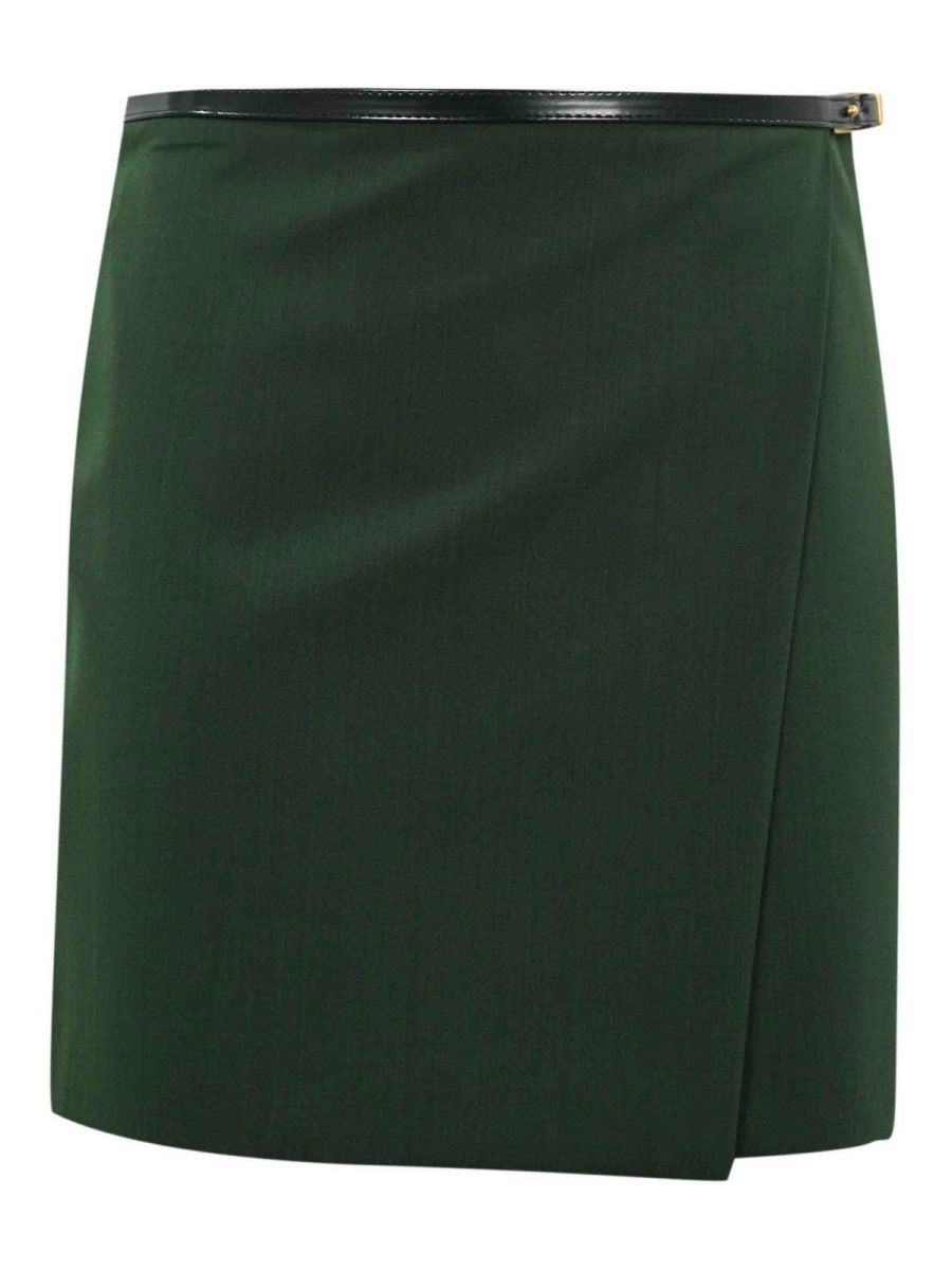 Philosophy di Lorenzo Serafini Jupe Midi - Vert