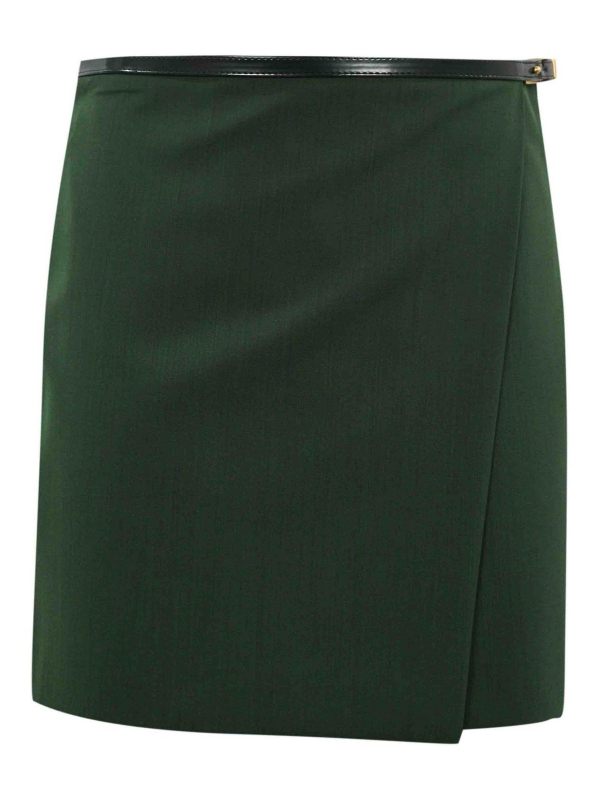 Philosophy di Lorenzo Serafini Jupe Midi - Vert