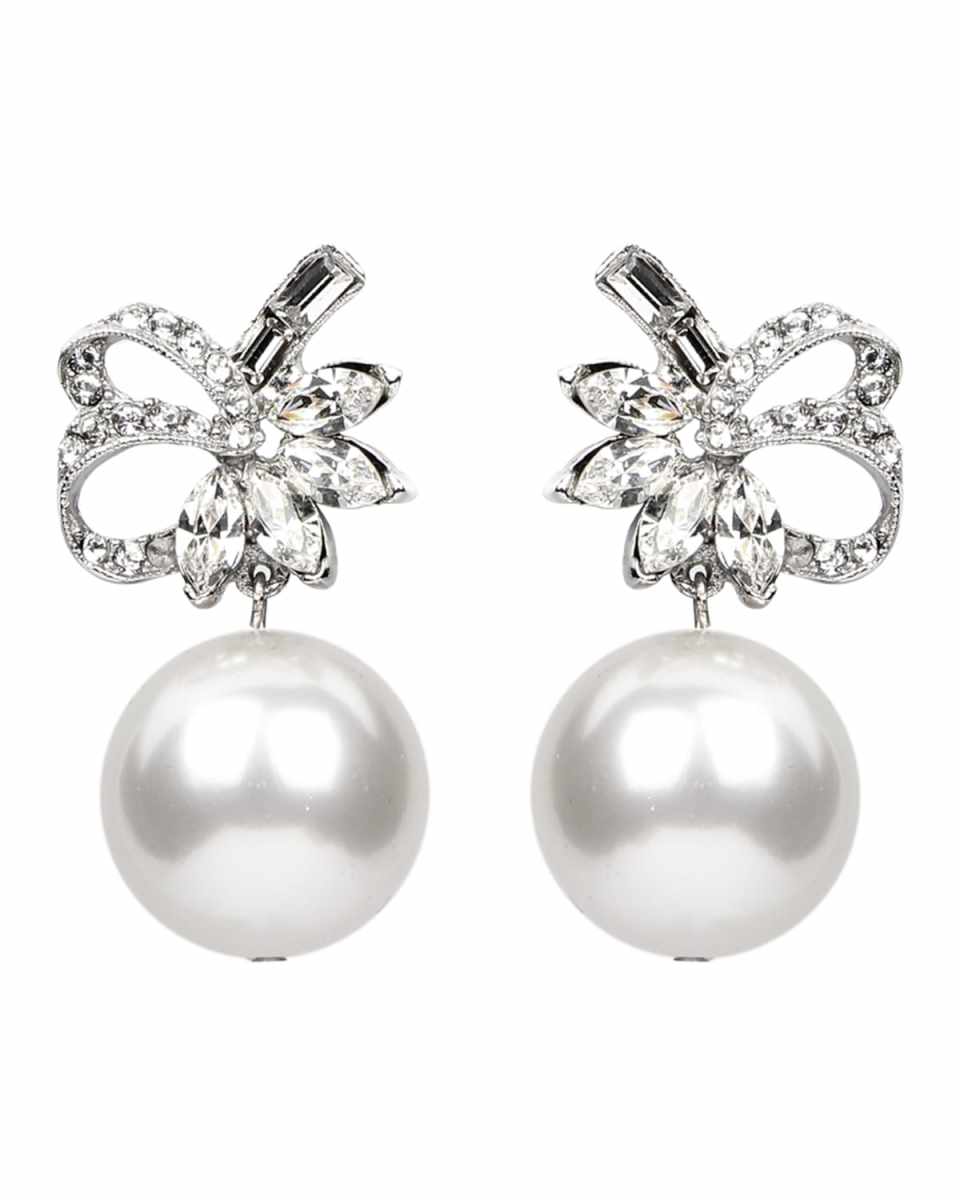 24k Gold Electroplated Silver Crystal Cluster Clip-On Earrings