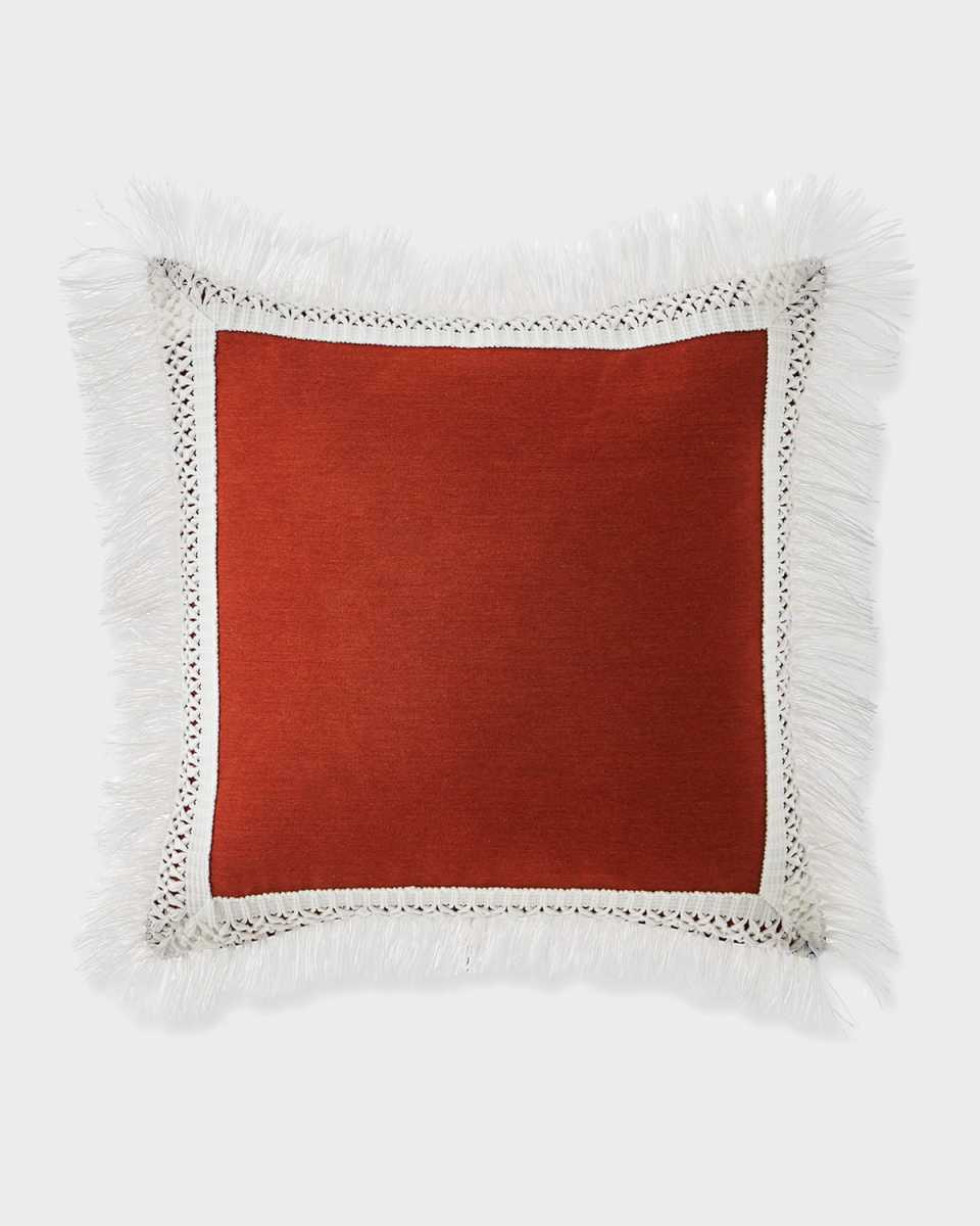 Palermo Fringe Decorative Pillow - 22"