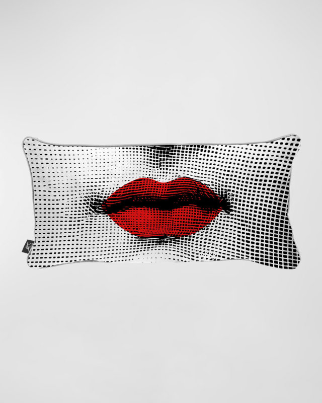 Kiss Cushion, 12" x 24"
