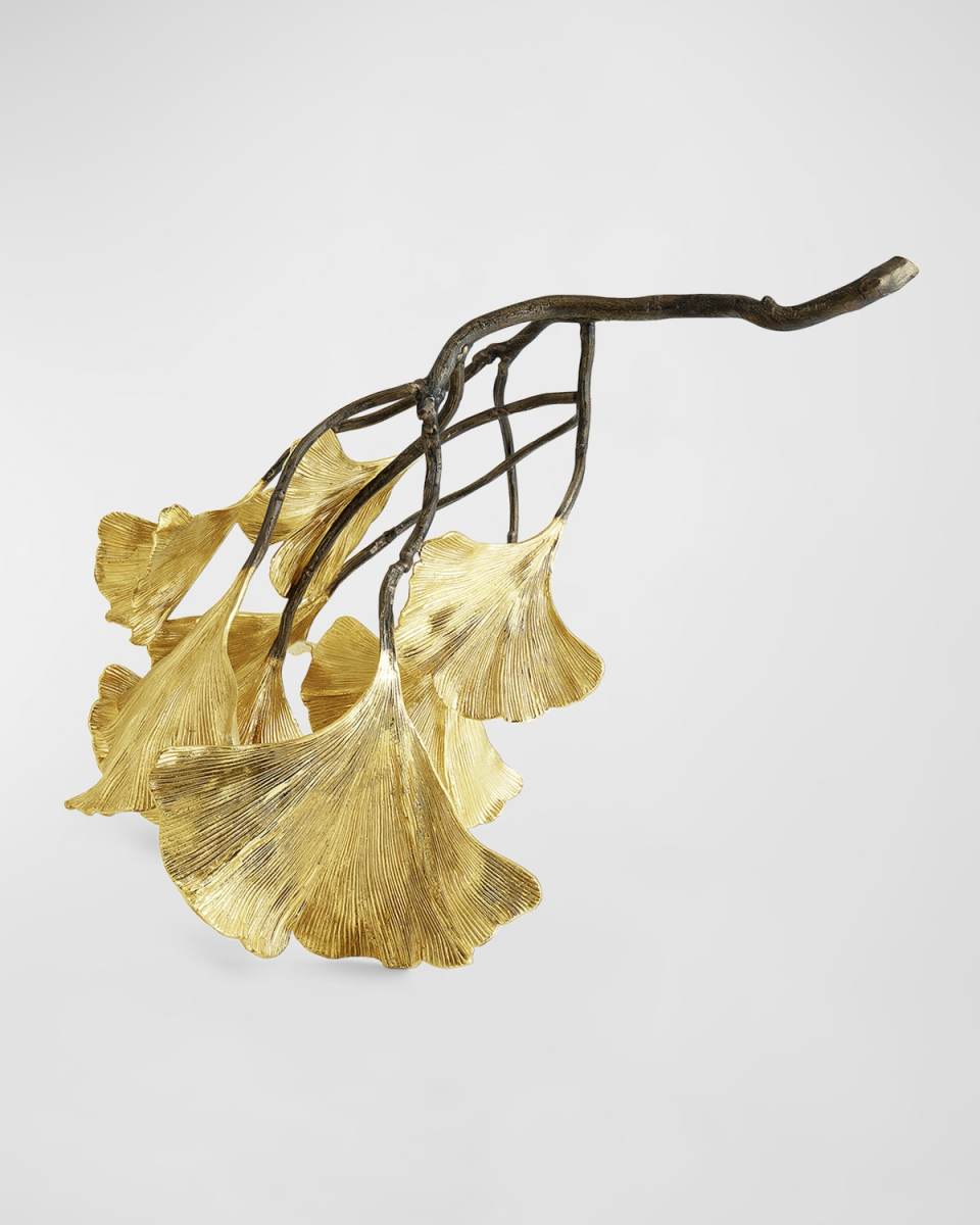 Limited Edition Golden Ginkgo Object