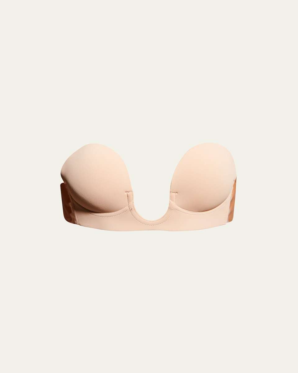 U Plunge Backless Strapless Bra