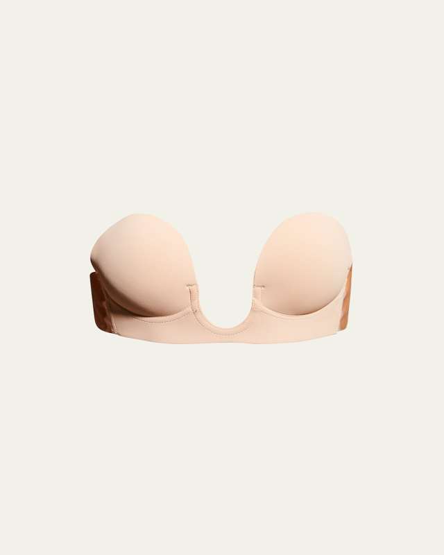 U Plunge Backless Strapless Bra