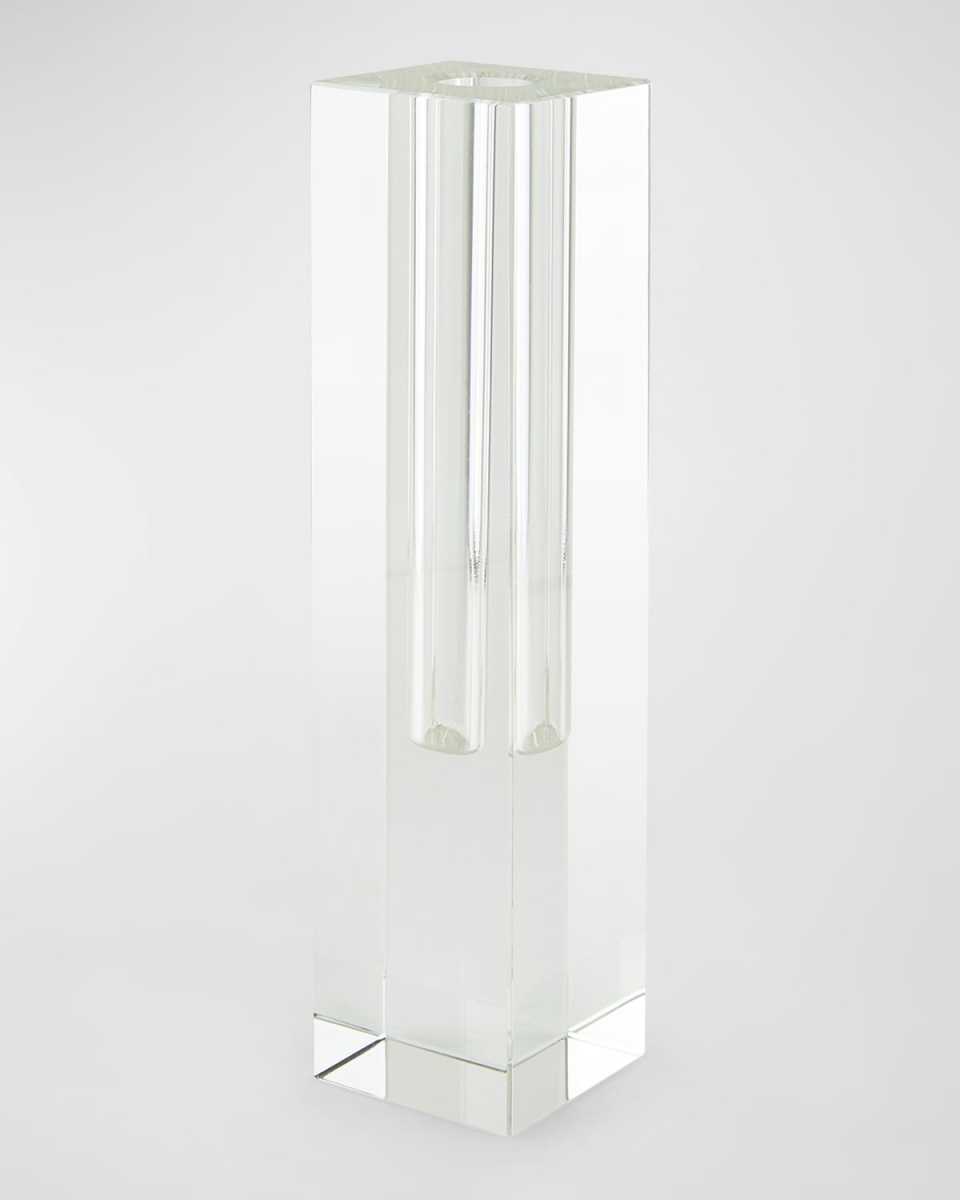Clear Crystal Bud Vase