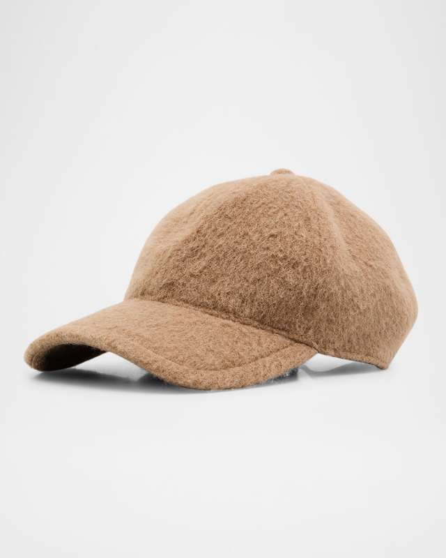 Wool Blend Cozy Baseball Cap