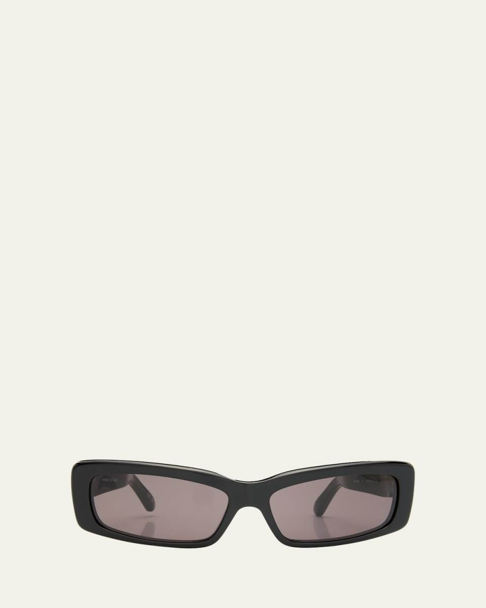 BB0286S Acetate Rectangle Sunglasses