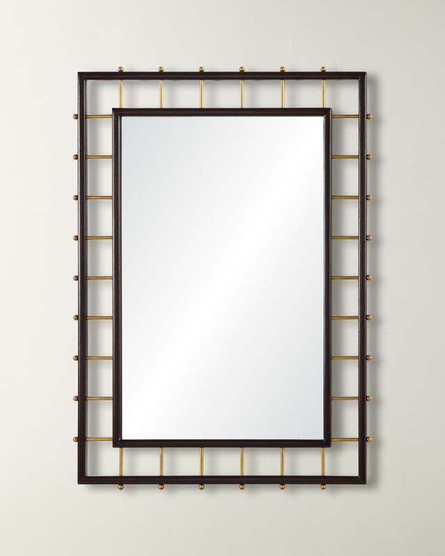 Rectangle Carved 44" Mirror