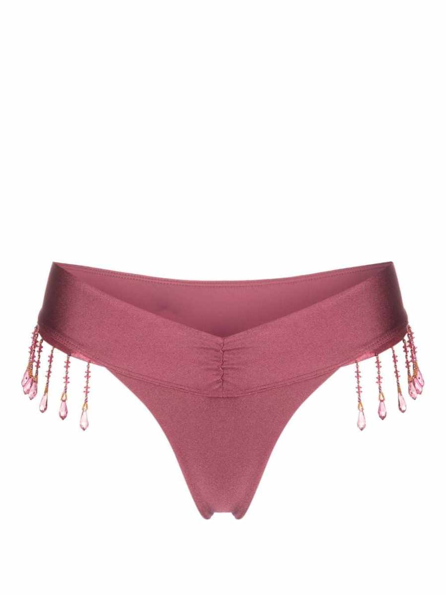 bead-embellished bikini bottoms
