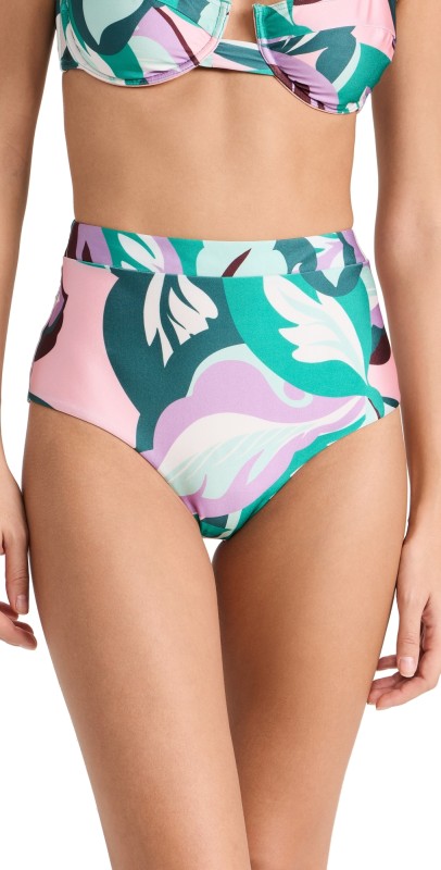 MINKPINK Brisaarina High Waist Bottoms Tropical