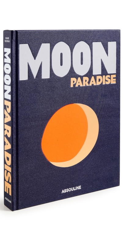 Assouline Moon Paradise Book Midnight Blu