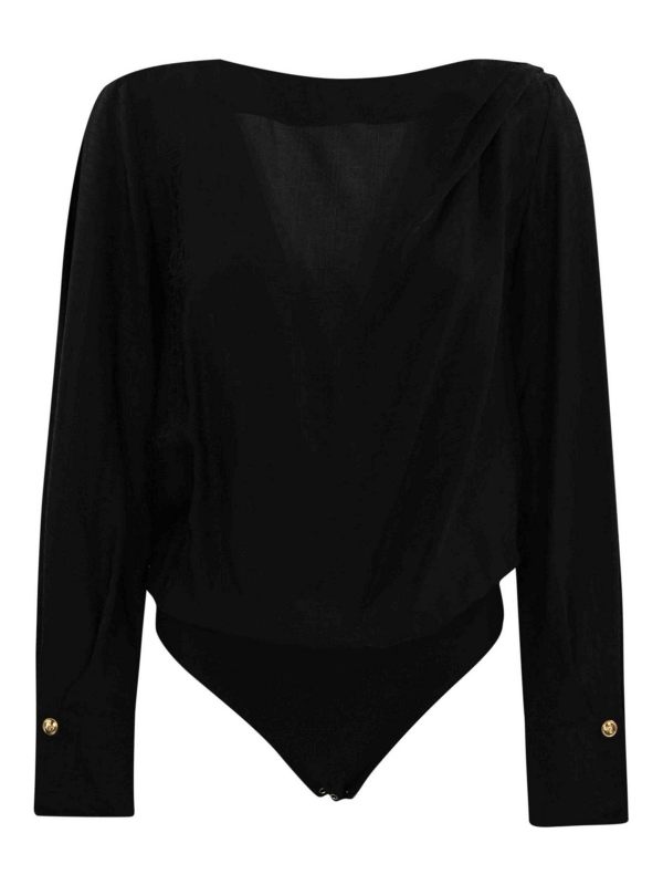 Elisabetta Franchi Top - Noir