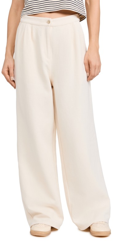 American Vintage Afaz Trousers Ecru