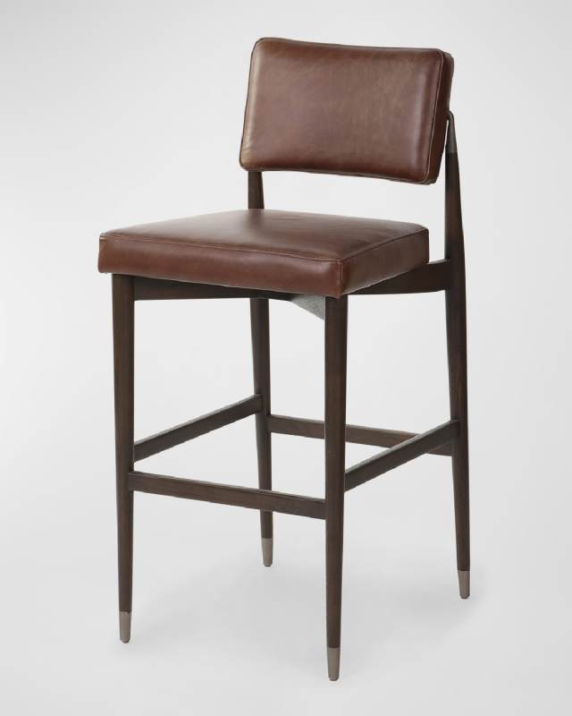 Anton Leather 31" Bar Stool