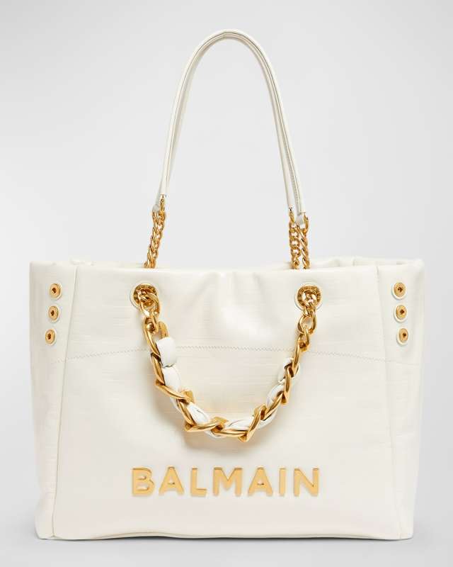 1945 Cabas Tote Bag in Monogram Crinkled Leather