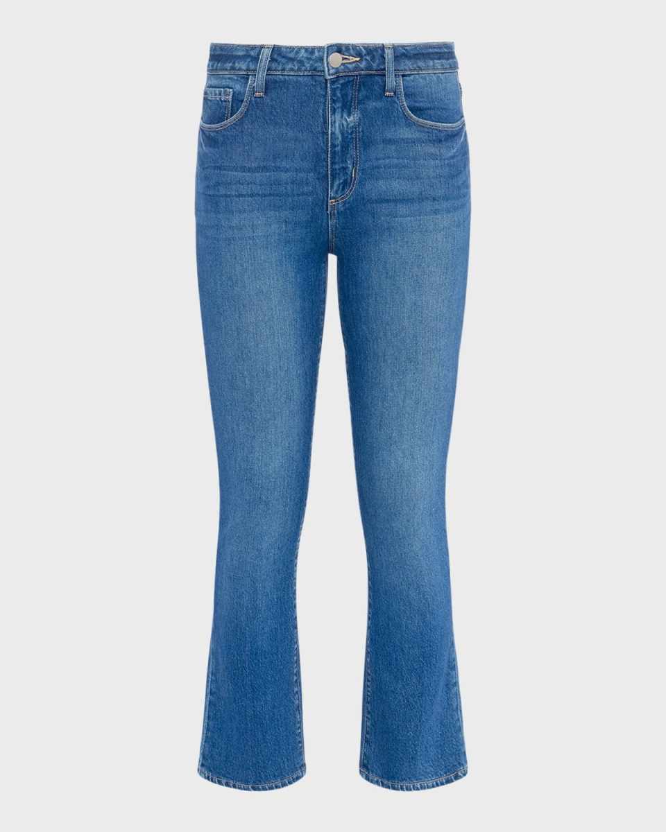 Mira Ultra High Rise Cropped Micro Bootcut Jeans