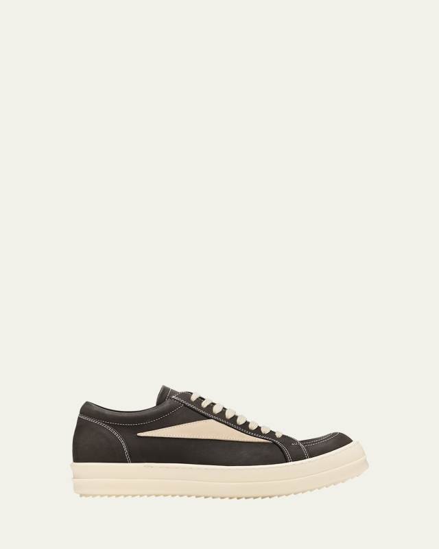 Scarpe Bicolor Suede Low-Top Sneakers