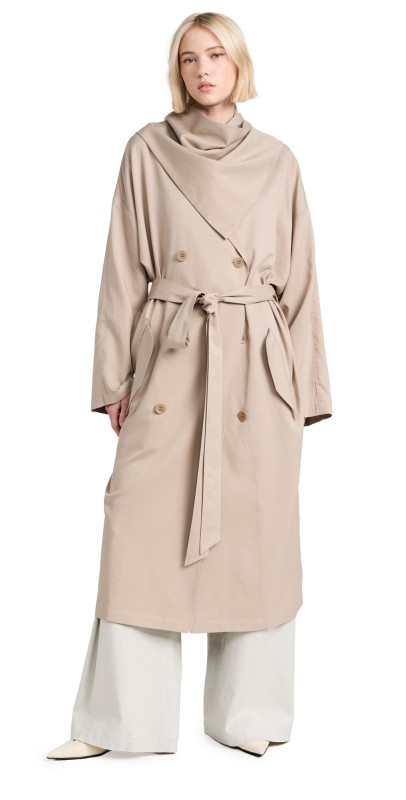 Tibiancaster Trench Coat Stone