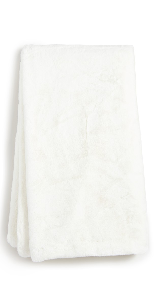 Apparis Brady Blanket Ivory One Size