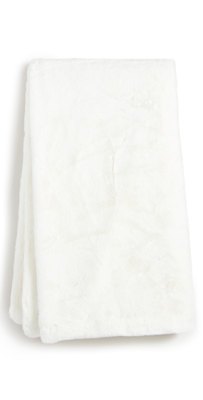 Apparis Brady Blanket Ivory One Size