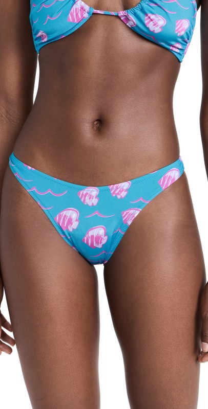 Fisch Flamands Bikini Bottoms Blue Butterfly Fish