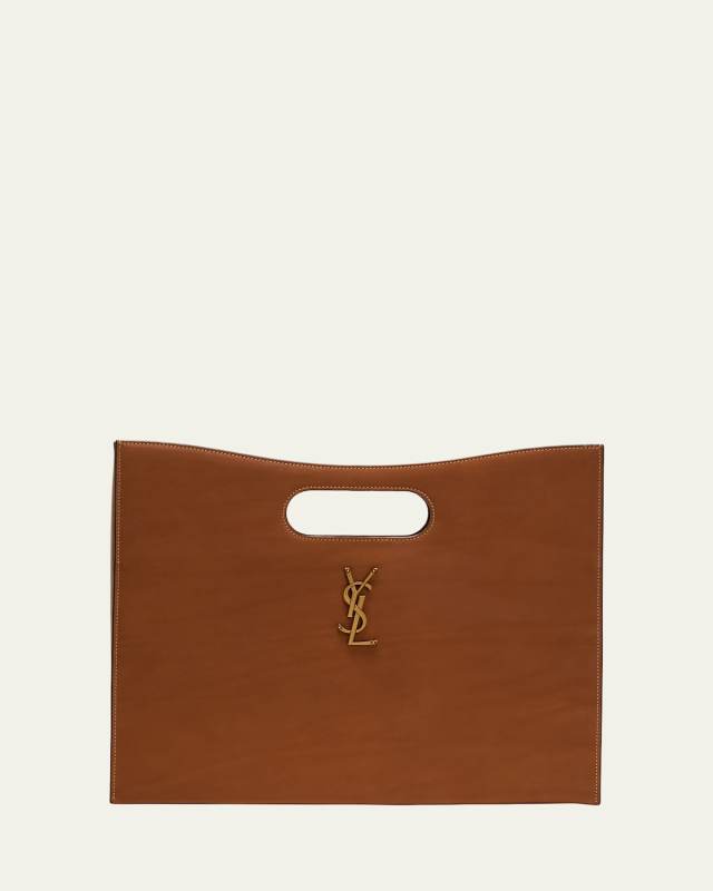 Le Carre YSL Top-Handle Bag in Leather