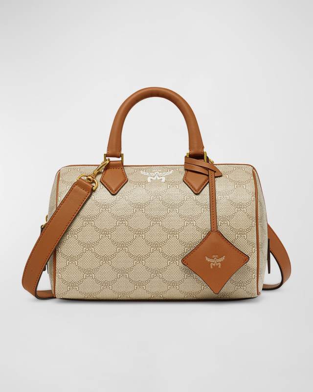 Ella Monogram Boston Top-Handle Bag