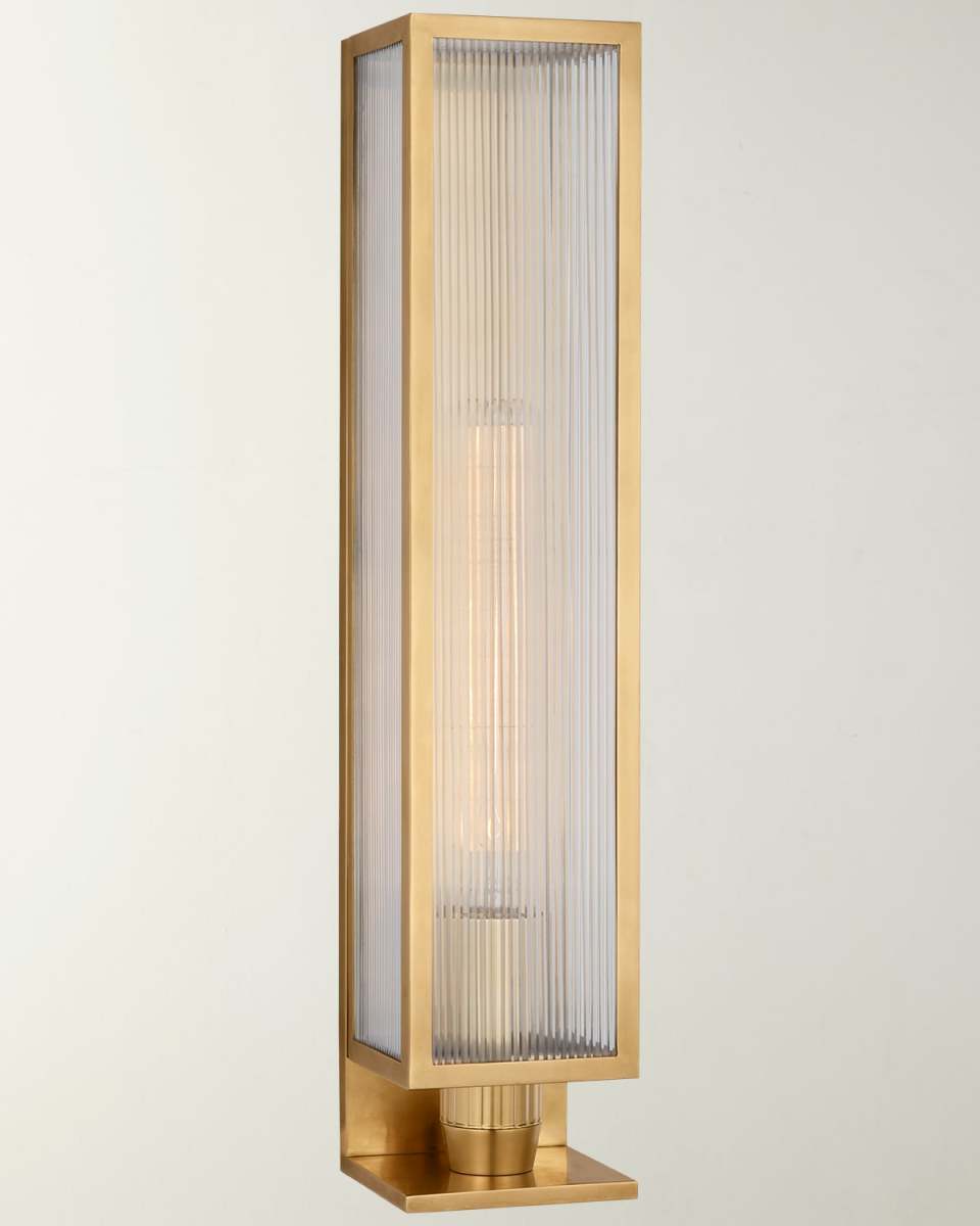 York Single Box Outdoor Sconce by Barbara Barry