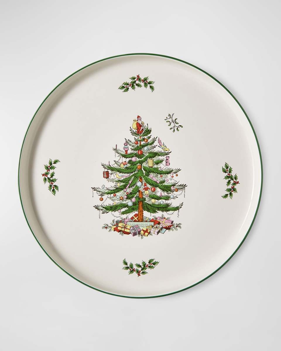 Christmas Tree Lazy Susan