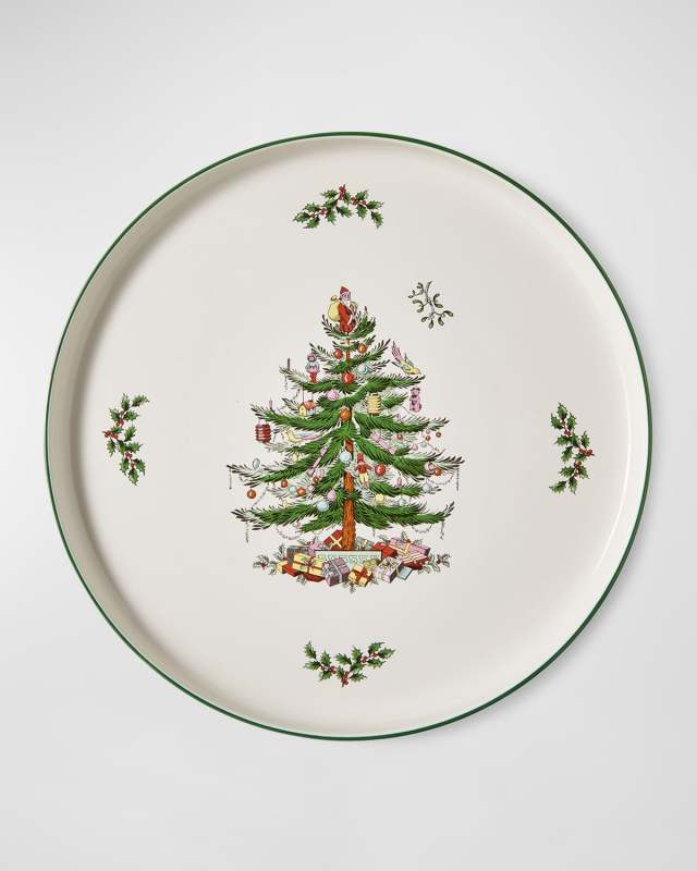 Christmas Tree Lazy Susan
