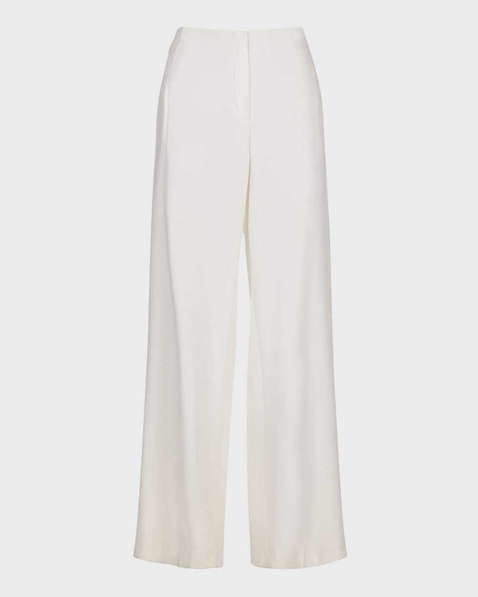 Preston High-Rise Wide-Leg Crepe Pants