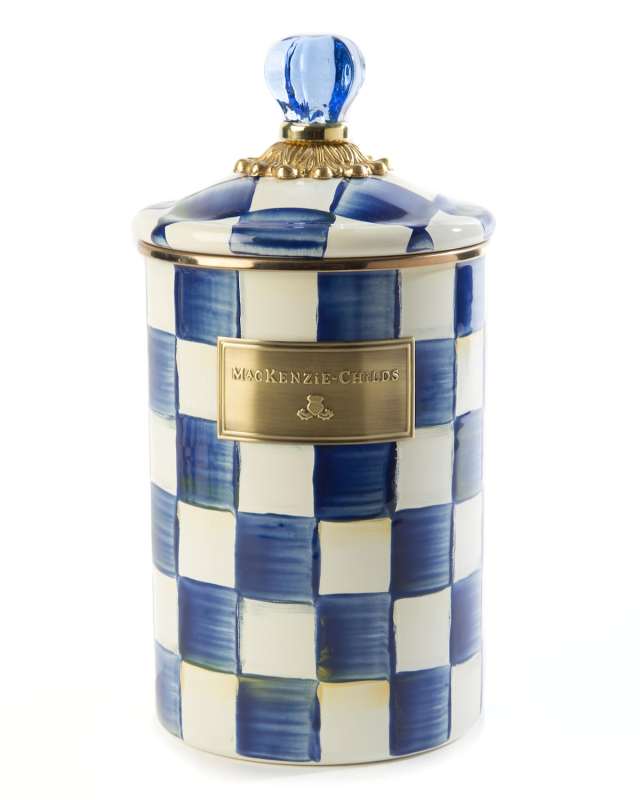 Royal Check Large Canister