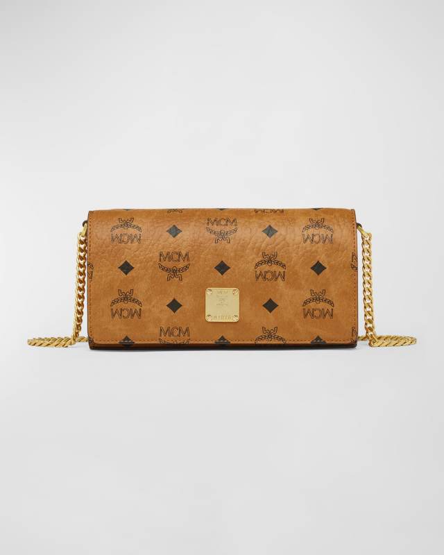 Aren Mini Visetos Monogram Crossbody Bag