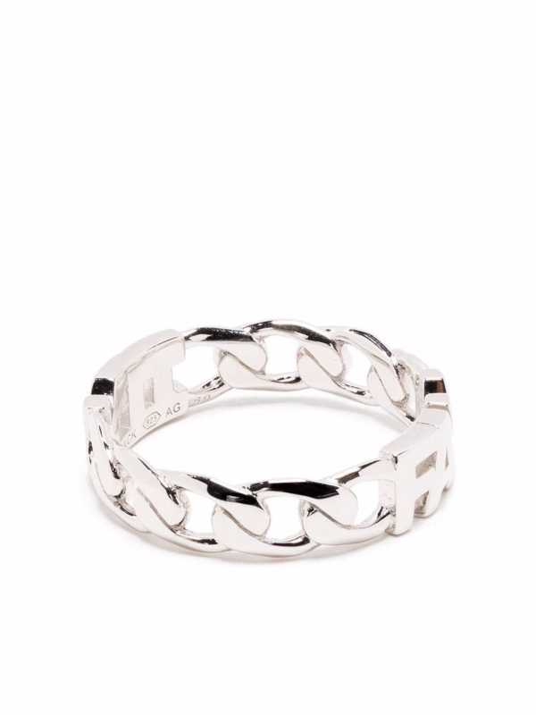 Family silver ring