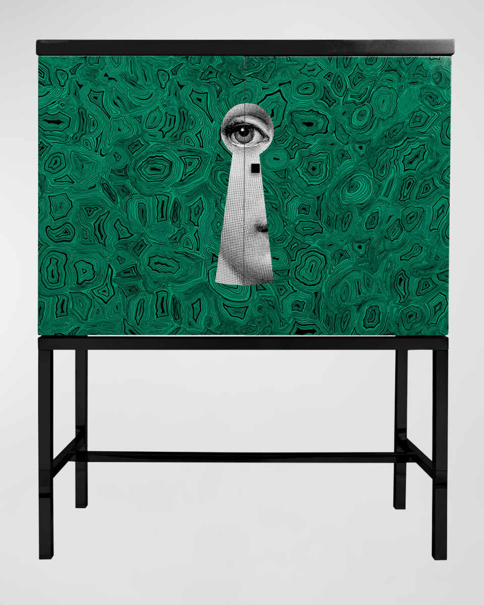 Serratura Malachite Raised Cabinet