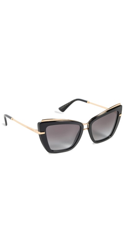 Dolce & Gabbana Cat Eye Sunglasses Black