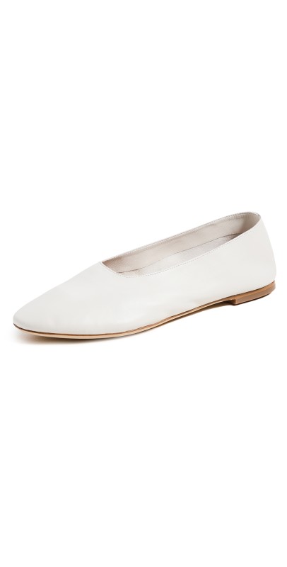 STAUD Alba Ballet Flats Paper